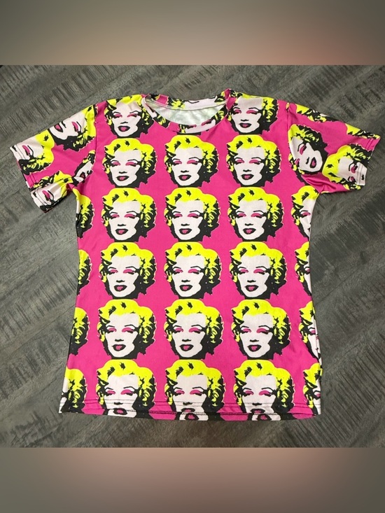 fashion men Other - VINTAGE/Pop Art Pink & Yellow Graphic Tee